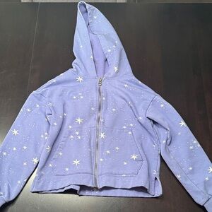 Hanna Andersson Lavender Starry Hoodie